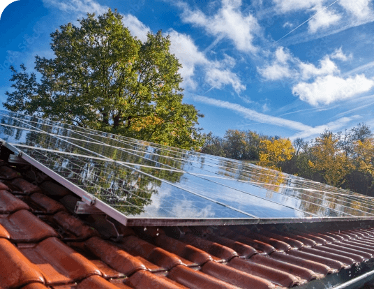 Panneaux solaires toiture